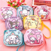 Cartoon shoulder bag, double-sided polyurethane one-shoulder bag with zipper