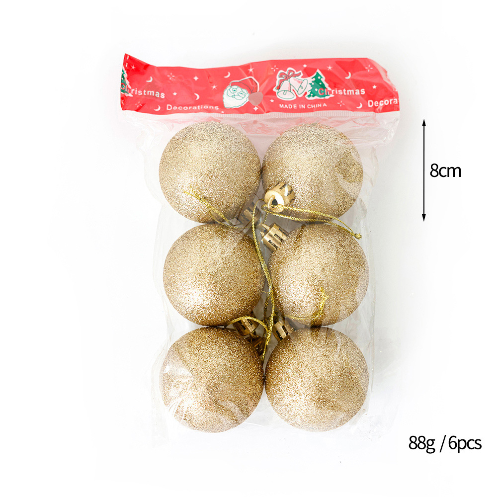 Polvo pegajoso oro 8cm (6 juegos)