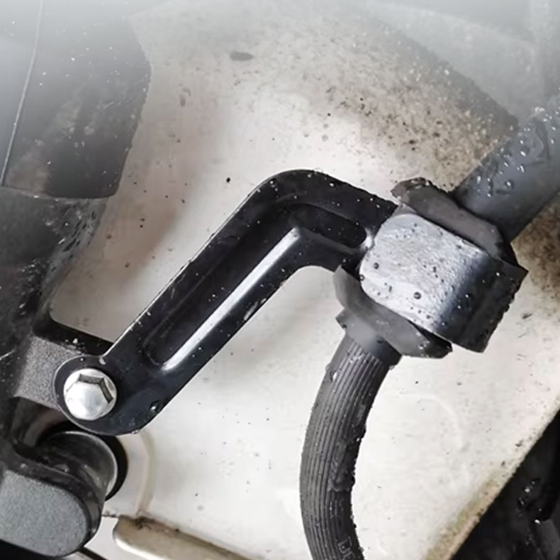 Electric vehicle front wheel oil pipe bracket hook, universal disc brake front wheel brake cable, disc brake oil pipe fixing clip, accessory