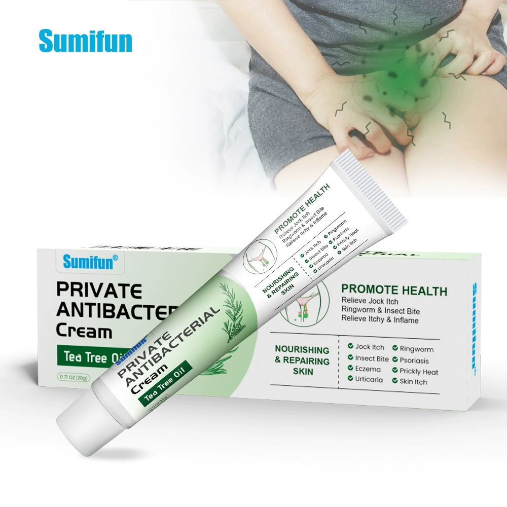 Крем-мазь Sumifun для интимных зон с маслом чайного дерева, от зуда, мягкий, для ухода за интимной зоной и анальным зоной, K10196
