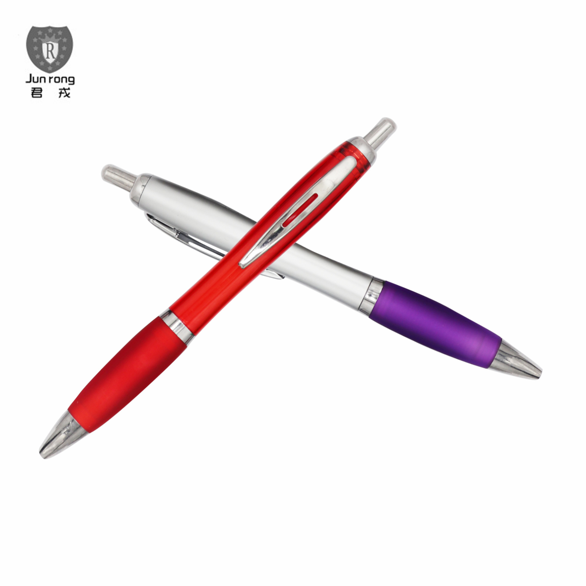 Tonglu papelería color completo pluma de aceite medio Pluma de calabaza de publicidad de plástico en stock