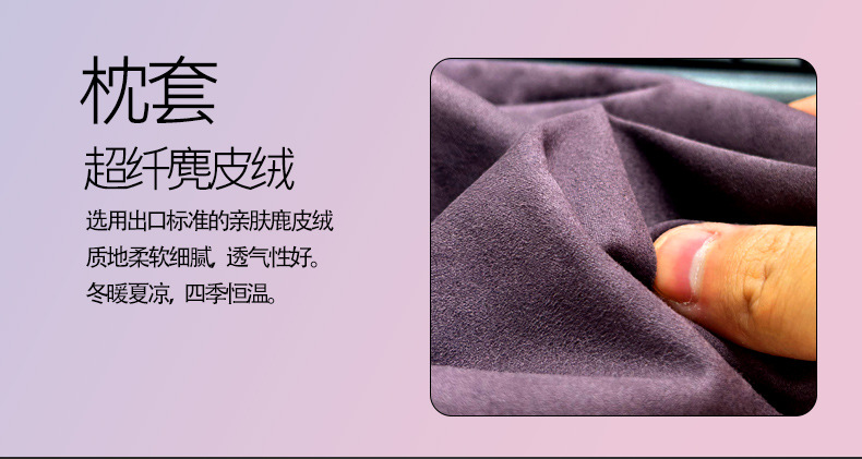 Suitable for Nio Et5T Ec6 Es6 Suede Headrest Lumbar Seat Back Cushion Neck Pillow Car Interior Accessories