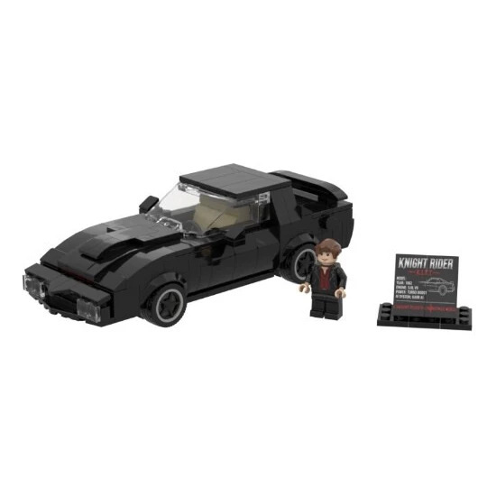 Cross-Border Hot-Selling Classic Knight Rider Artificial Intelligence Smart Driving Sports Car Building Blocks, Film and Television Merchandise Car Racing Model Cross-Border Hot-Selling Classic Knight Rider Artificial Intelligence Smart Driving Sports Car Building Blocks, Film and Television Merchandise Car Racing Model