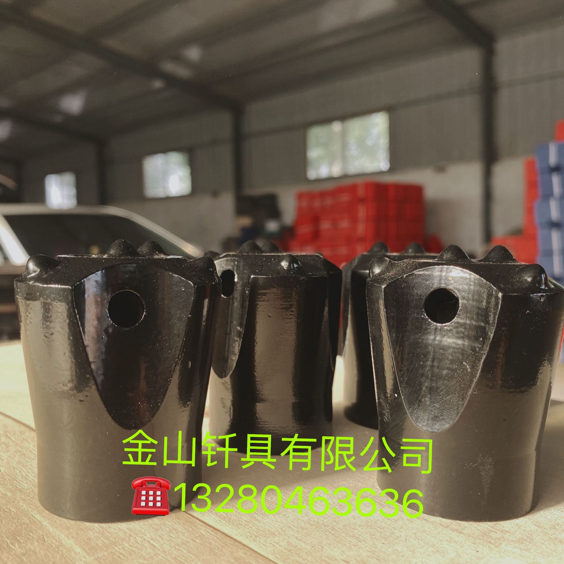 Suministro de taladro 48 diente esférico broca minería aleación dura túnel agujero taladro mina tubo de perforación broca al por mayor