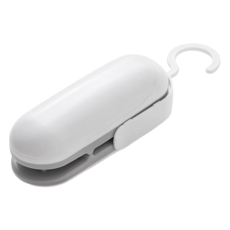 Máquina de sellado de bocadillos portátil mini máquina de sellado de plástico presión de la mano del hogar bolsa de plástico preservación de alimentos máquina de sellado de presión de la mano