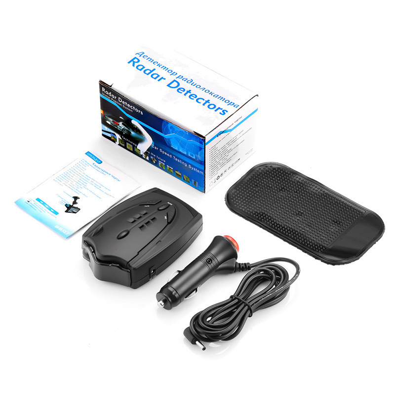 STR525 electronic dog full-frequency radar speedometer car electronic radar electronic dog in Chinese, English and Russian
