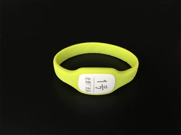 Green silicone hand