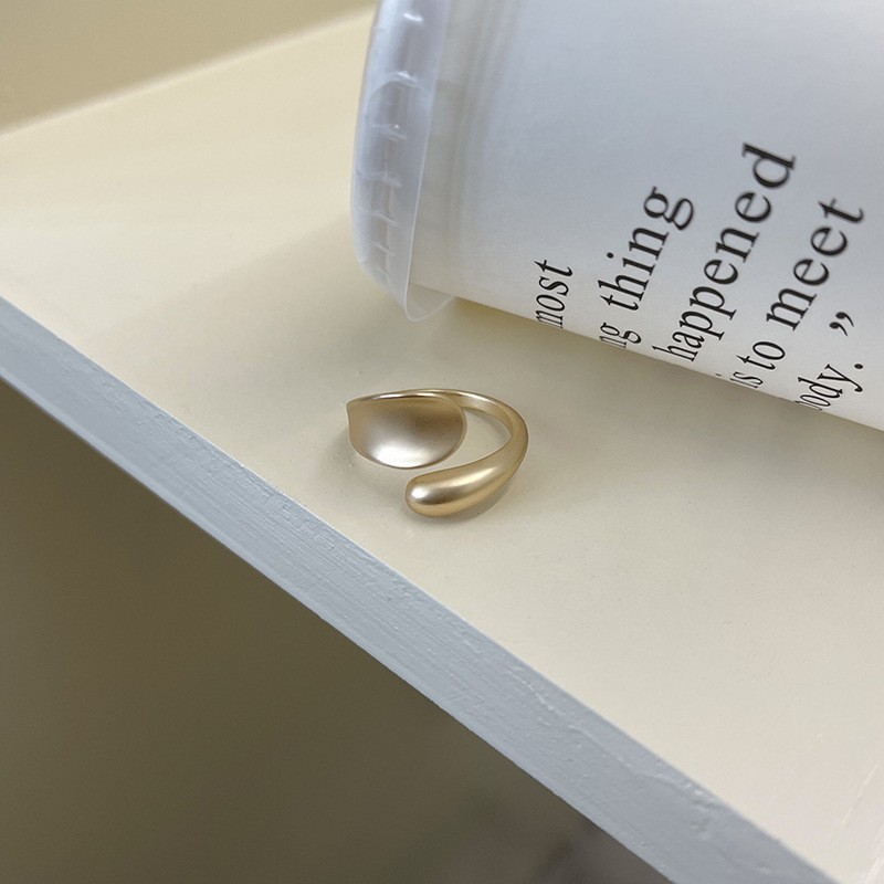 Anillo de circonita de perlas de viento ins, nicho femenino, sentido de alta gama, simple y ligero, anillo de novia de lujo, anillo de apertura de temperamento al por mayor