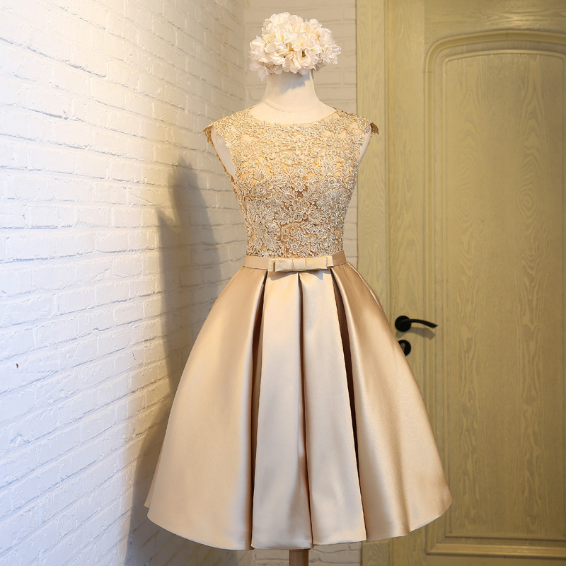 Vestidos de dama de honor estilo europeo 2026, nuevos vestidos cortos de verano ajustados para fiestas de boda, vestidos ajustados para reuniones anuales y cócteles.