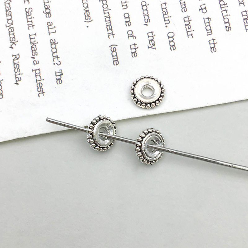 16358-古银圆形间隔珠1x6-孔2-0.2g-华艺家.j