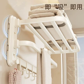 门后挂钩;晾衣架晾晒架;吸盘毛巾架
