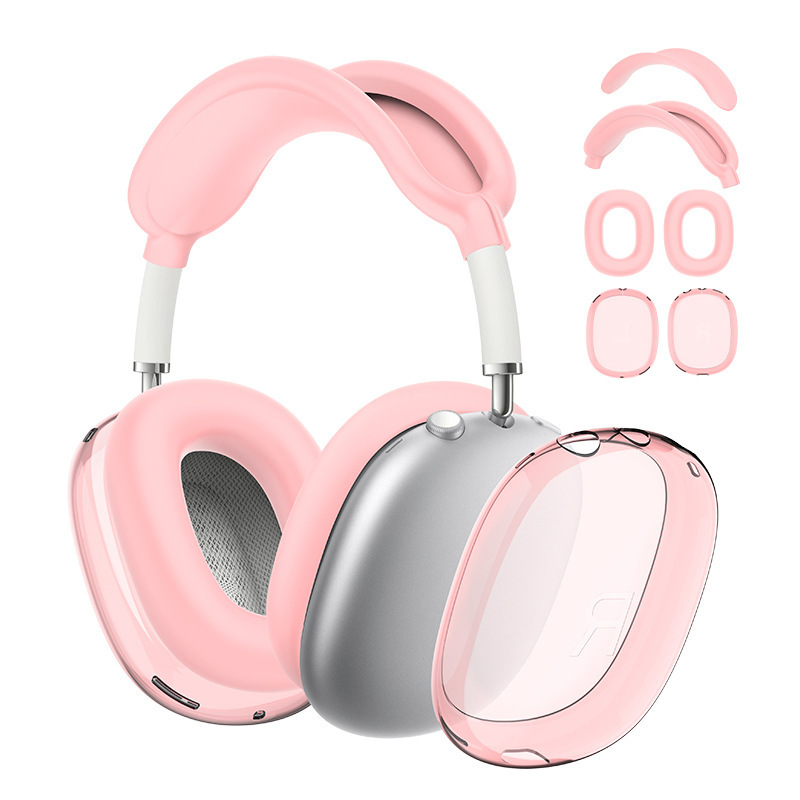 Suitable for Apple Airpodsmax Headphone Cover Tpu Headphone Shell Headphone Protective Shell Silicone Protective Cover