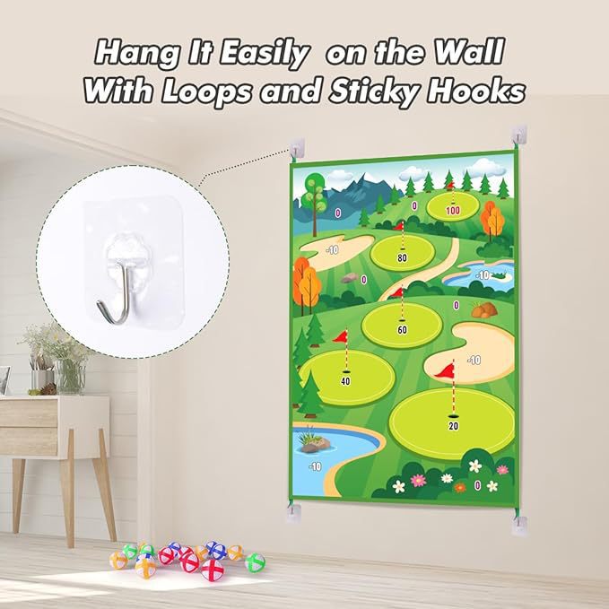 TheCasualgolfgameSet ocio Golf juego golf golpeando Mat estera juego novato