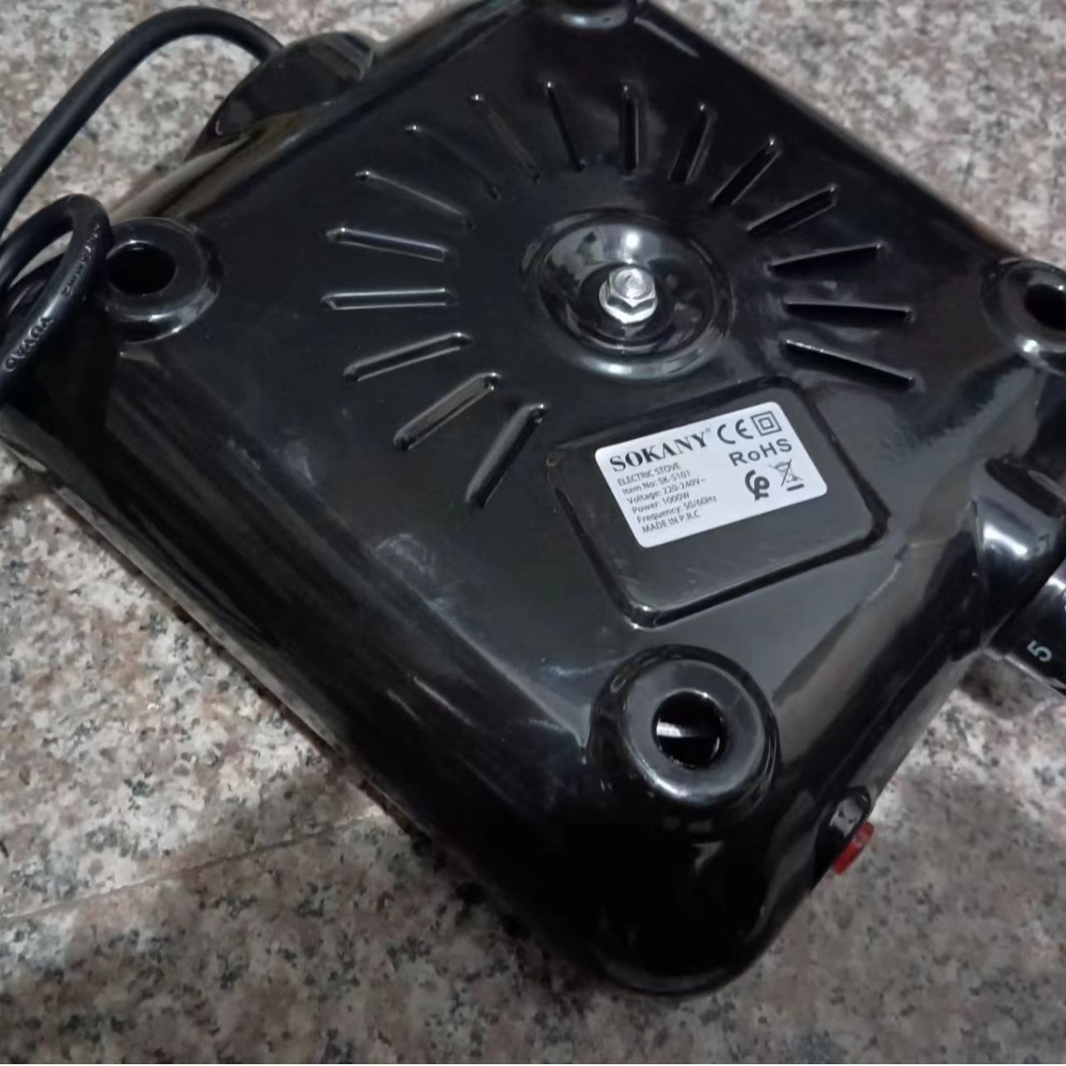 Cocina de inducción estándar estadounidense de 110 V, venta directa de fábrica transfronteriza, para uso doméstico, olla caliente y estufa eléctrica. image 4