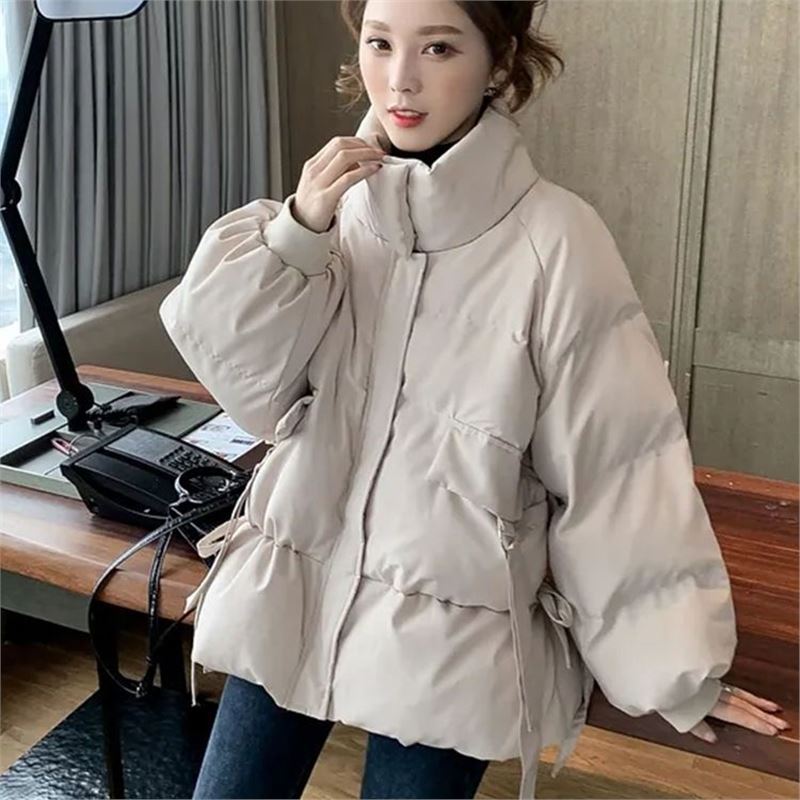 棉服女2025新款面包服学生韩版宽松ins棉衣女短款冬季保暖外套潮