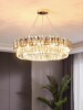 Crystal pendant, ceiling lamp for living room, modern and minimalistic design lights for bedroom, french style, light luxury style