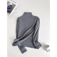 C 13333 Double-sided Velvet Long-sleeve Top ���޴��������