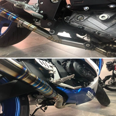 K8 K10, Exhaust pipe