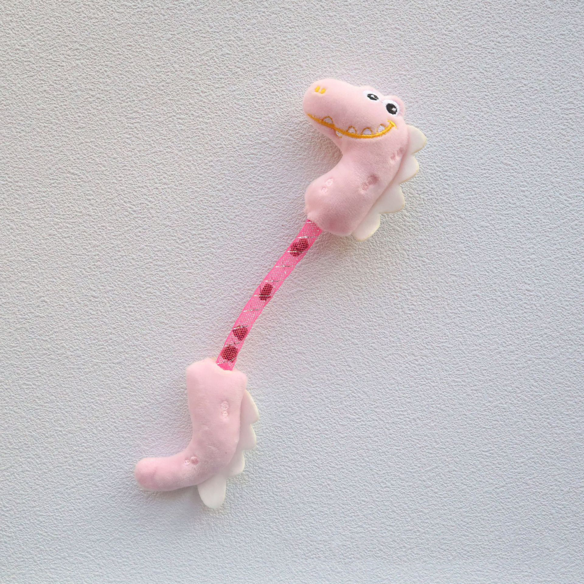 Pink spring dinosaur