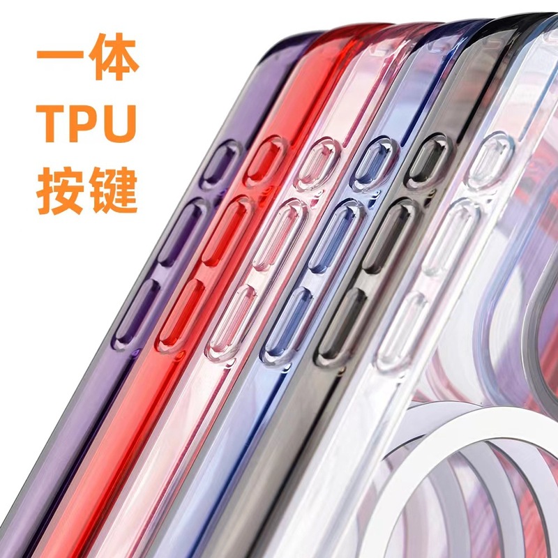 iPhone17Proma 携帯電話ケースに適した厚みのある 16Pro ツーインワン保護ケース磁気工場ドロップシッピング|undefined
