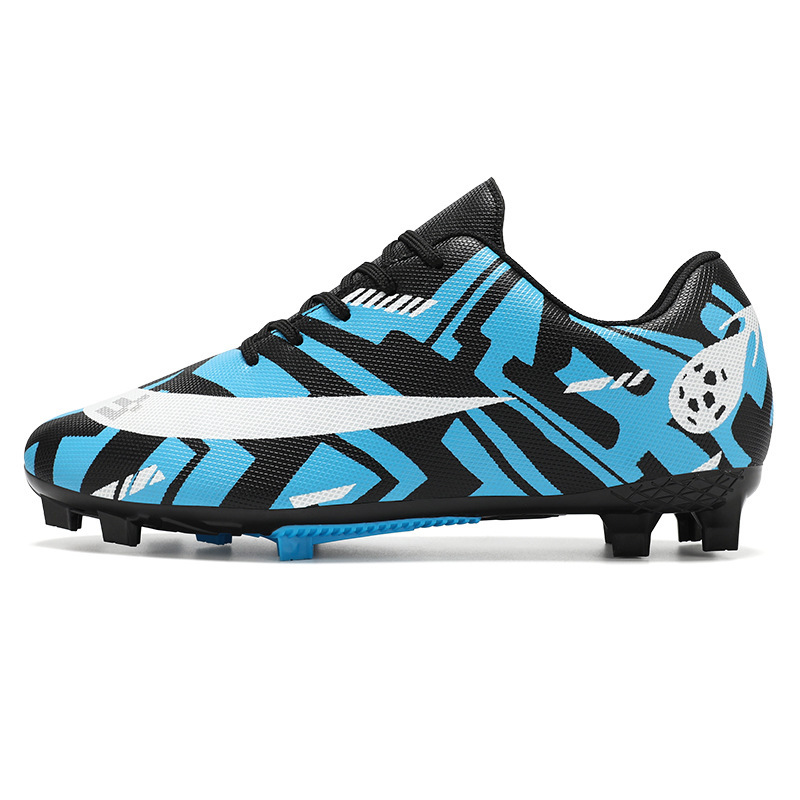 Nuevos zapatos de fútbol para adultos de uñas largas transfronterizos para hombres y mujeres