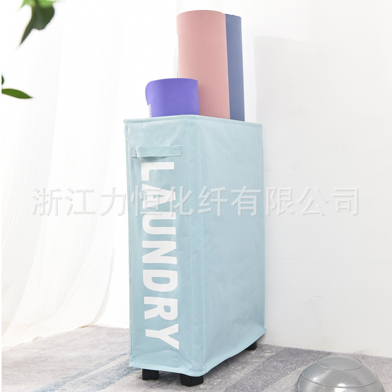 Cesta de lavandería de tela ropa de una sola rejilla caja de almacenamiento de artículos diversos bolsa de almacenamiento de malla suministros para el hogar cesta de lavandería