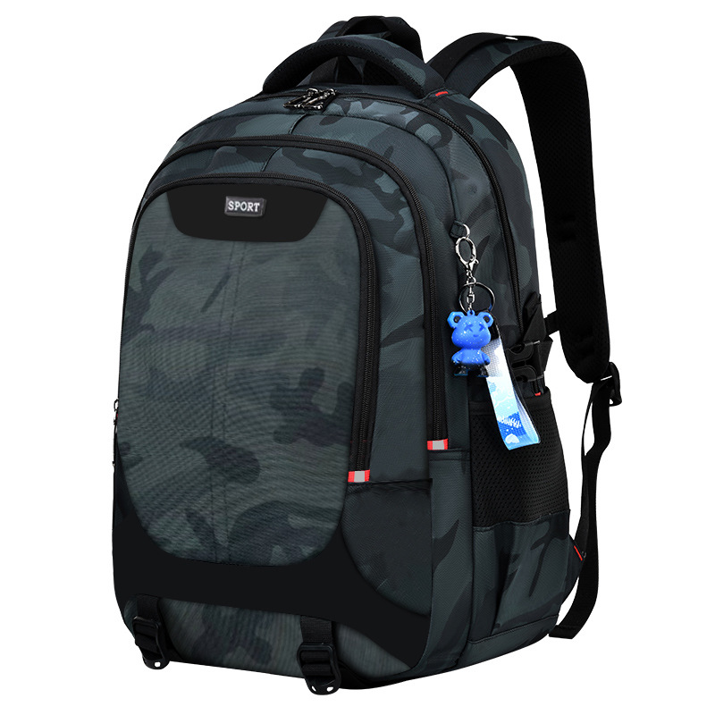 2024 nuevos estudiantes de primaria y secundaria mochila escolar de estudiantes de secundaria chicos de alta capacidad mochila espinal para hombres