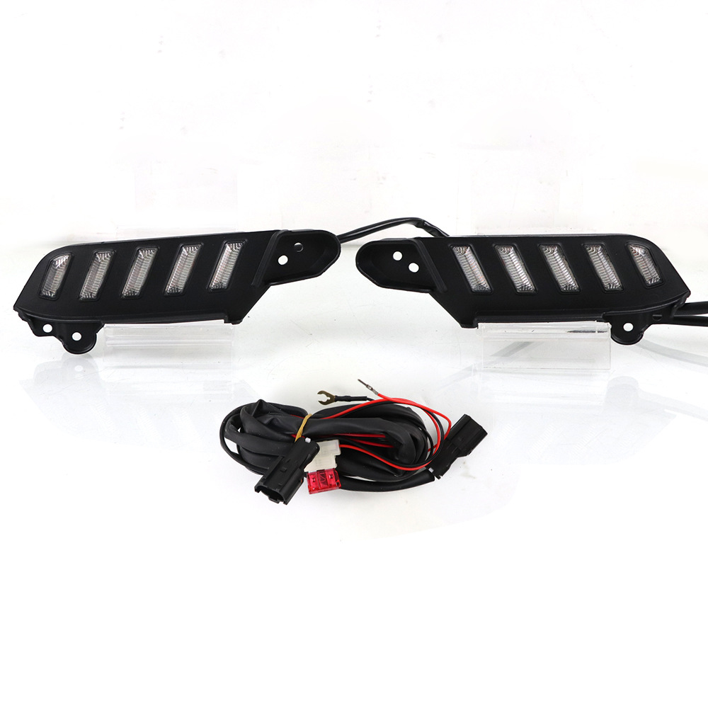 OKEEN is suitable for 2016-20 Toyota Tacuma daytime running lights with two-color streamer steering daytime running lights