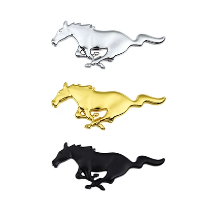 Car logo – Friis Mustang net metal car