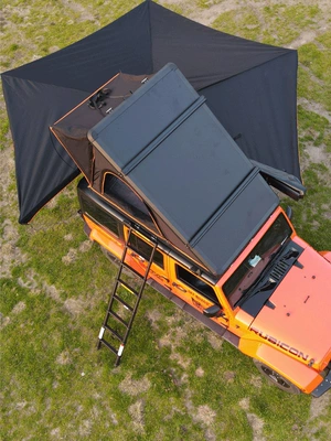 Rooftop Tent Quick-Open Aluminum Avtomobil dam çadırları