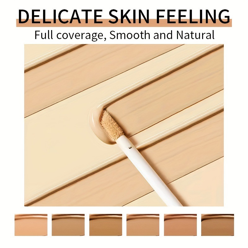 USHAS comercio exterior europeo y americano transfronterizo corrector de 6 colores bolígrafo marcas de acné manchas cubrir ojeras acné reparación impermeable