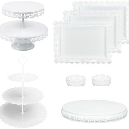 Postres de boda al aire libre, adornos de mesa, platos de pastel de picnic, marcos de madera de madera, accesorios de mesa de boda, nuevos productos