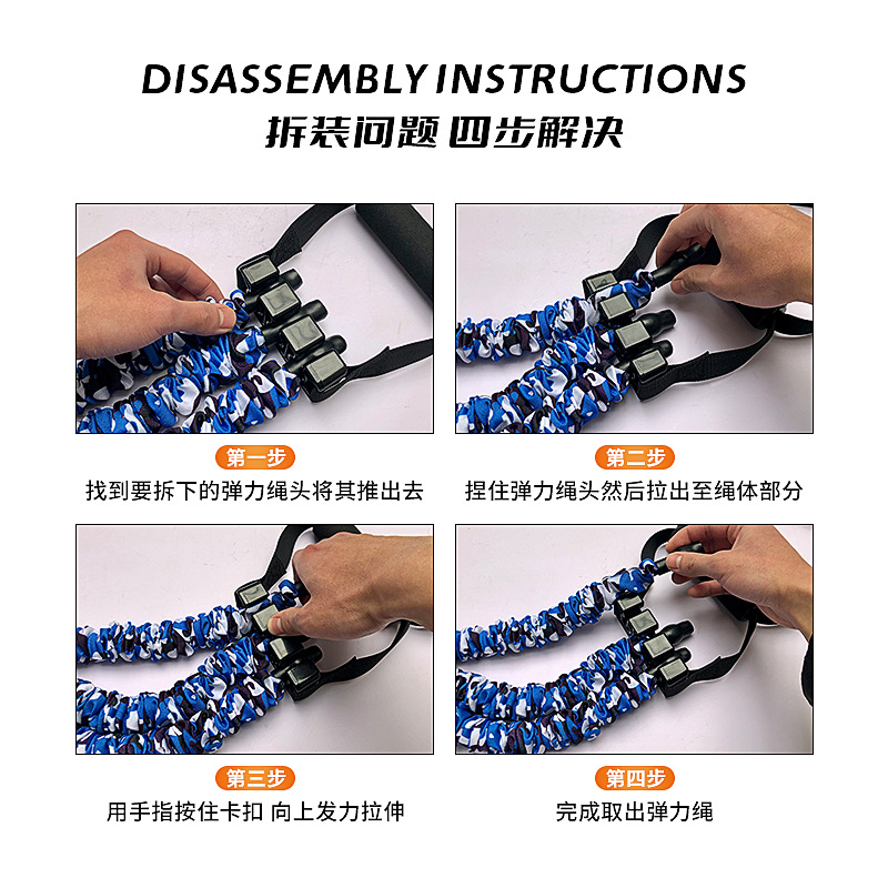 En stock pull-up Power Assist banda barra horizontal entrenador banda de resistencia de látex fitness banda elástica tensión cuerda