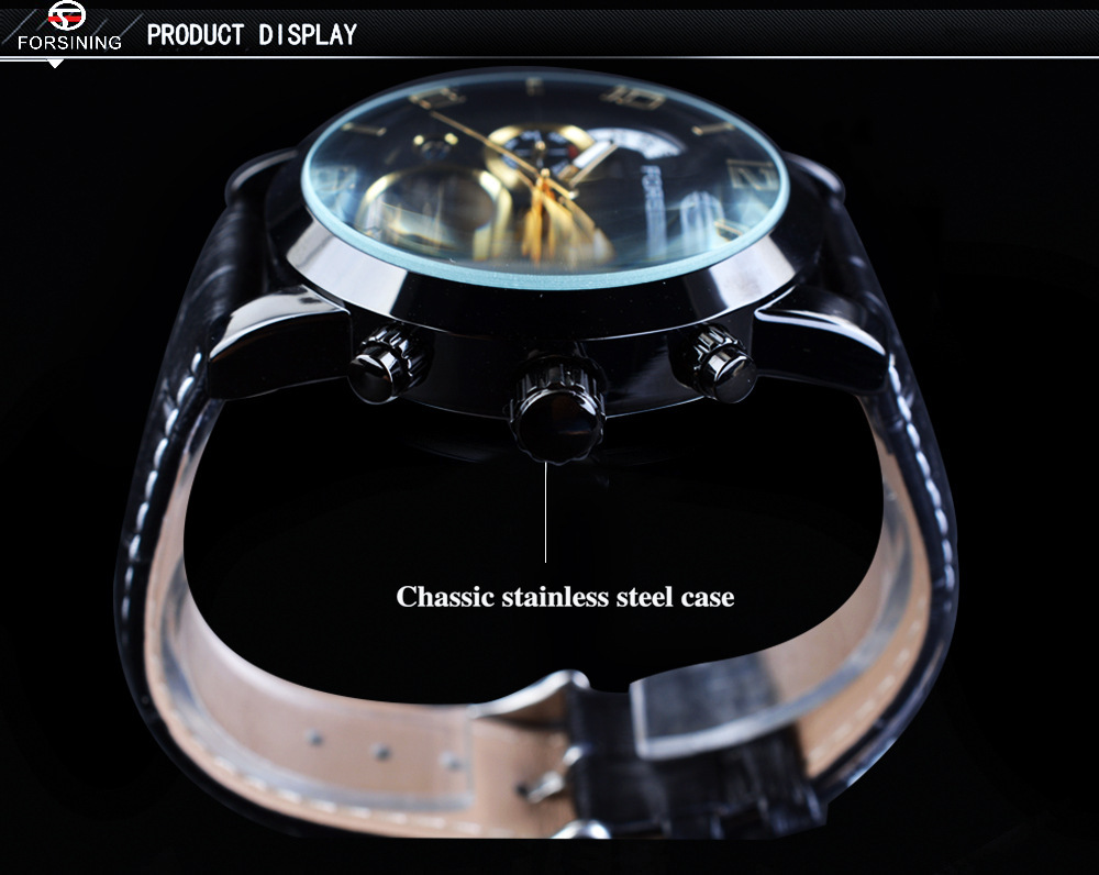 Men's Automatic Mechanical Watch With Tourbillon And Large Dial_voghion.com