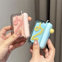 牙线盒自动弹出便携式随身迷你牙签线剔牙线超细牙线棒收纳盒家用