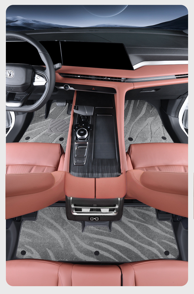 20/25 Models of Changan Cs75Plus Floor Mats Fully Surround Special Package Threshold Fourth Generation Third Generation Car Tpe Floor Mats