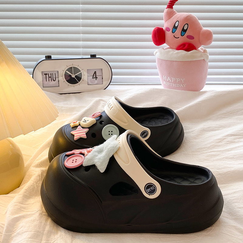 검은색·버튼 파란색 별 빨간색 곰