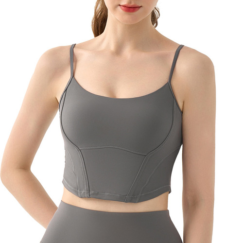 Sports Bra with Underwire - Yoga Top, Bralette, Pilates, Running, Fitness Tank Top with Straps