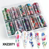 Starry sky for manicure, marble nail stickers for nails, fake nails, suitable for import, new collection