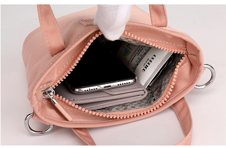 Crossbody bag, women's fashionable and trendy single-shoulder bag, street cool and versatile bucket bag, commuting waterproof phone bag, handbag undefined