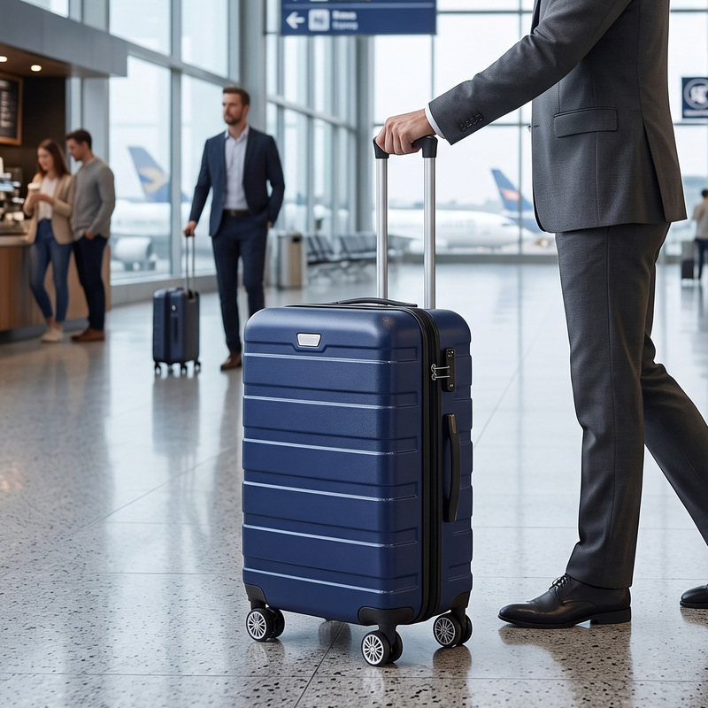 Cross-Border Abs Travel Suitcase with Universal Wheels, Custom Three-Piece Set, Carry-On Luggage, Custom-Made Password-Protected Trolley Suitcase Cross-Border Abs Travel Suitcase with Universal Wheels, Custom Three-Piece Set, Carry-On Luggage, Custom-Made Password-Protected Trolley Suitcase