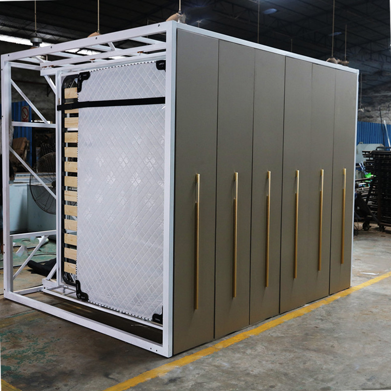 新款床垫样板展示柜抽拉式乳胶床垫展架床垫展厅专用样品展示架