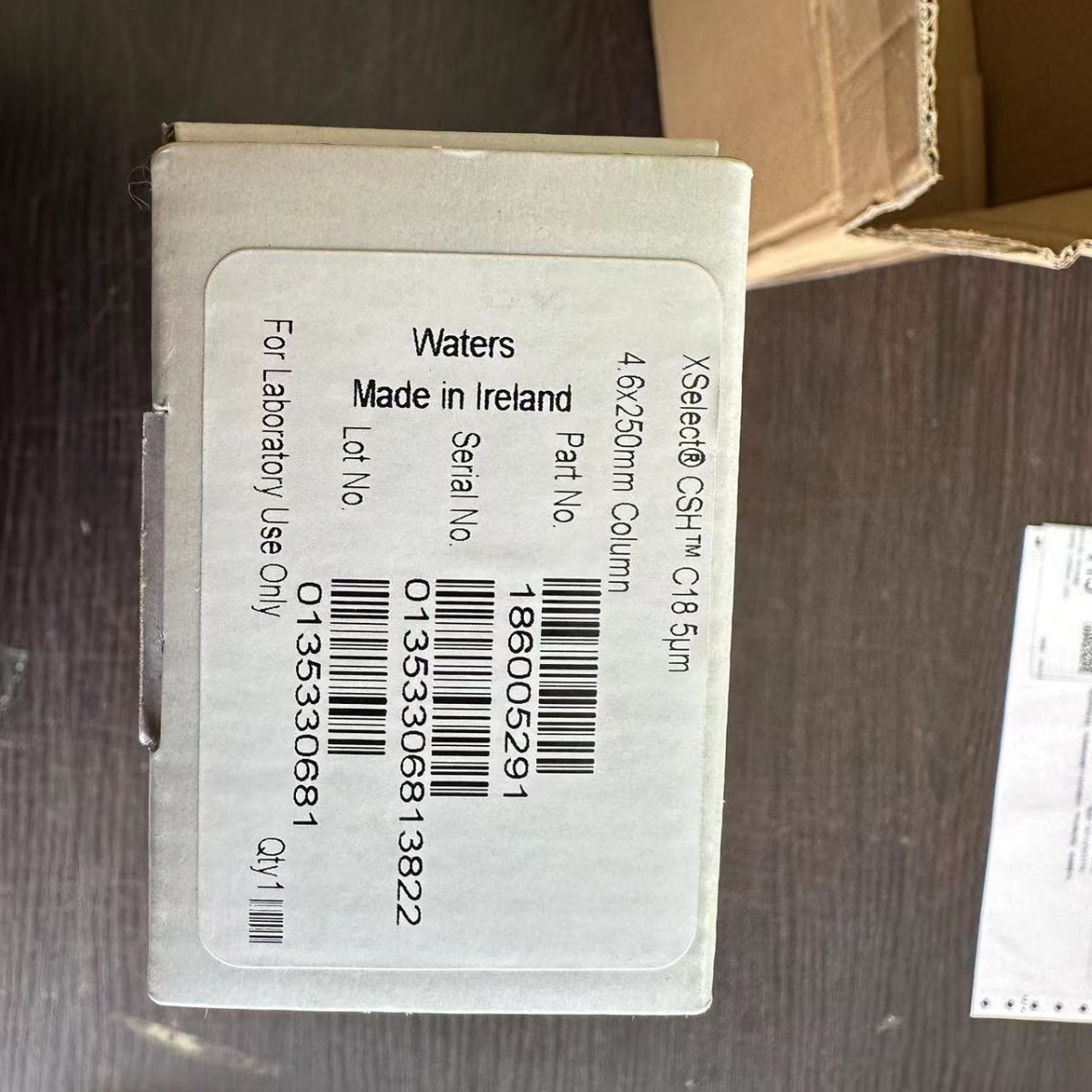 Waters沃特世XSelect CSH C18, 5µm, 4.6mmX 250mm 186005291