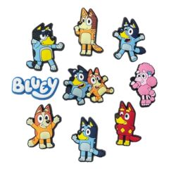 跨境電商軟膠鞋花鞋配飾PVC卡通洞洞鞋鞋花鞋扣鞋上配飾