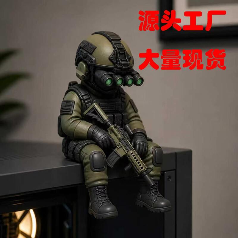 Cross-Border New Model Tactical Mini Soldier Figurine Tactical Mini Soldier Figurine Ornaments