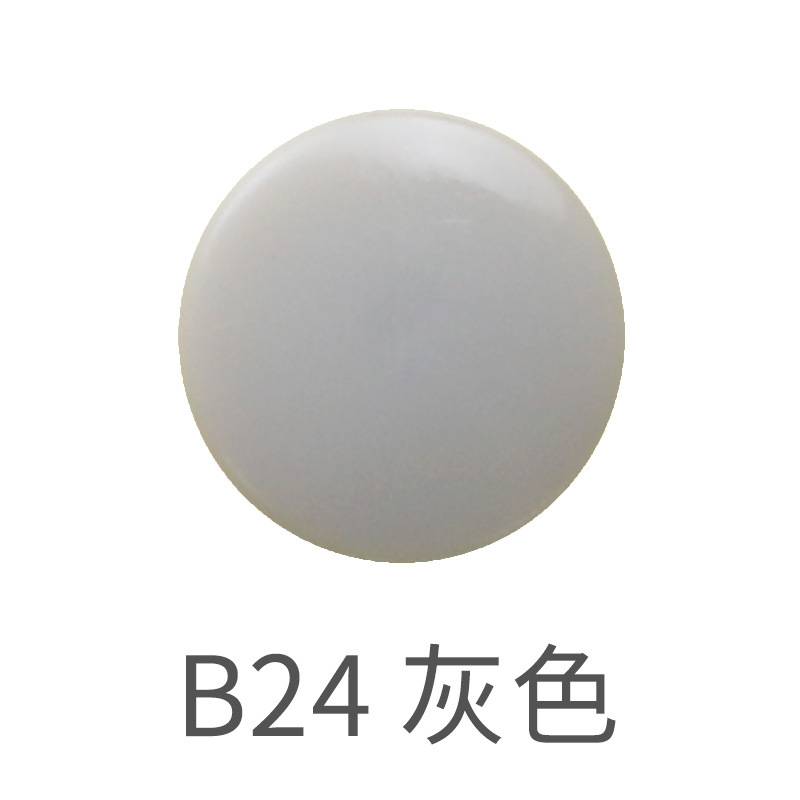 Kam Hualian T3 brillante/esmerilado de plástico botón POM resina botón a presión color niño y madre hebilla oculta al por mayor