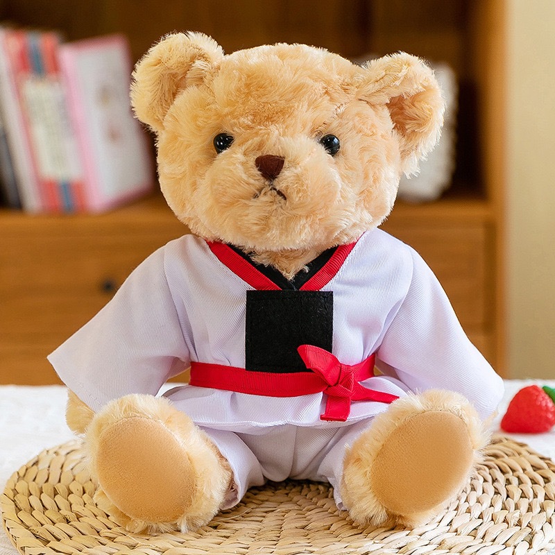 Red Belt Taekwondo Bear (no estándar)