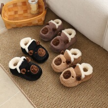 2025新款卡皮巴拉婴幼儿棉鞋防滑保暖男童学步鞋女童雪地靴秋冬