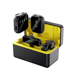 メーカーの新製品屋外ライブクリップ式無線マイク