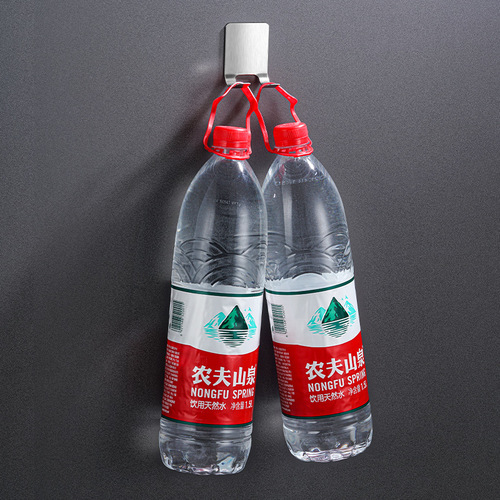 Stainless steel razor rack, punch-free storage rack, multi-functional bathroom wall-mounted plug hook, razor holder